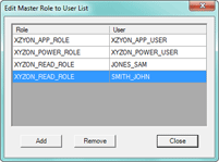 Adding role and user relationships